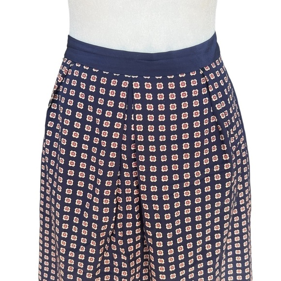 MADEWELL Silk Ascot Geo Printed Midi Skirt - Picture 4 of 7